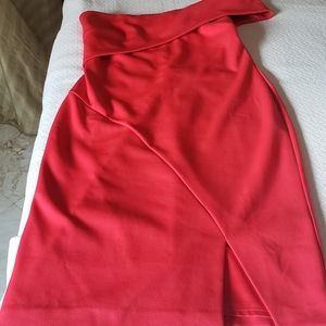 Ted Baker one shoulder cocktail dress